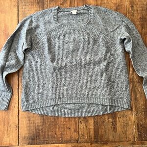 Women’s JCrew Merino Wool sweater grey, Size M